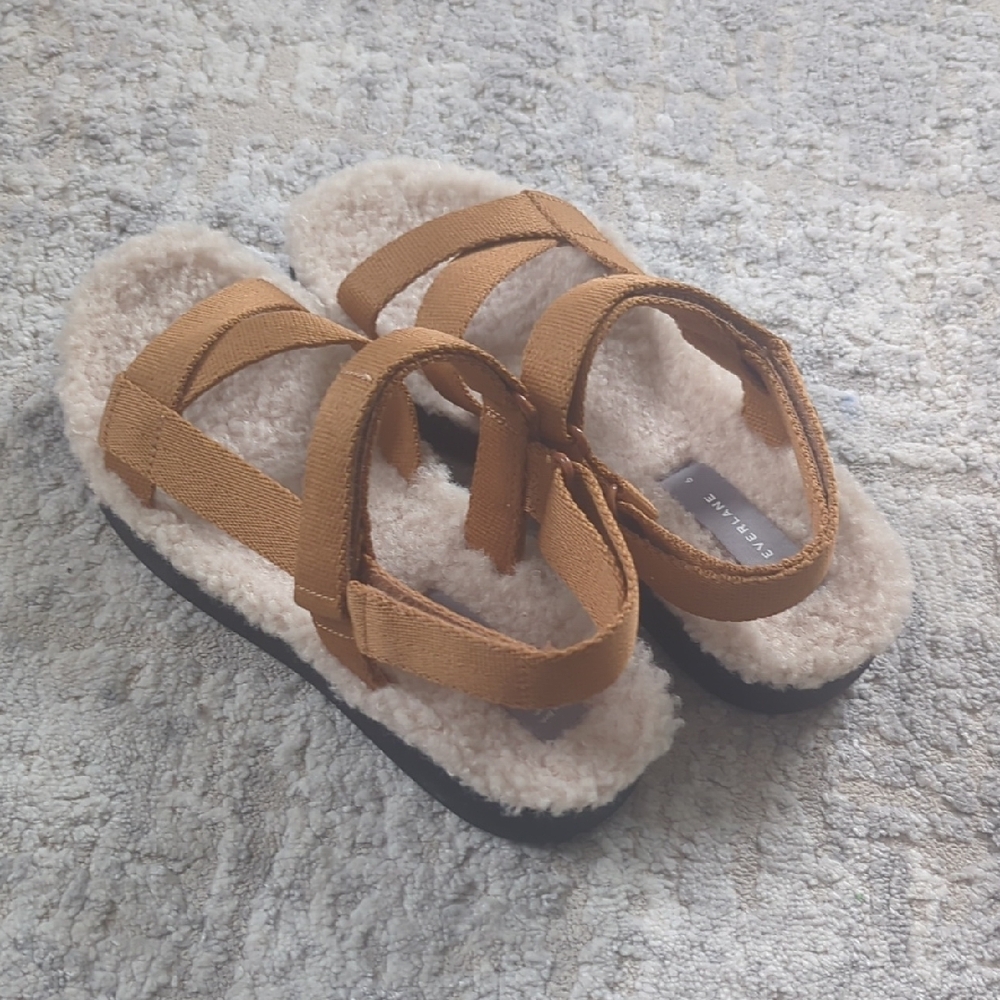 NWT Everlane Teddy Sandals Size 6 - Picture 4 of 7